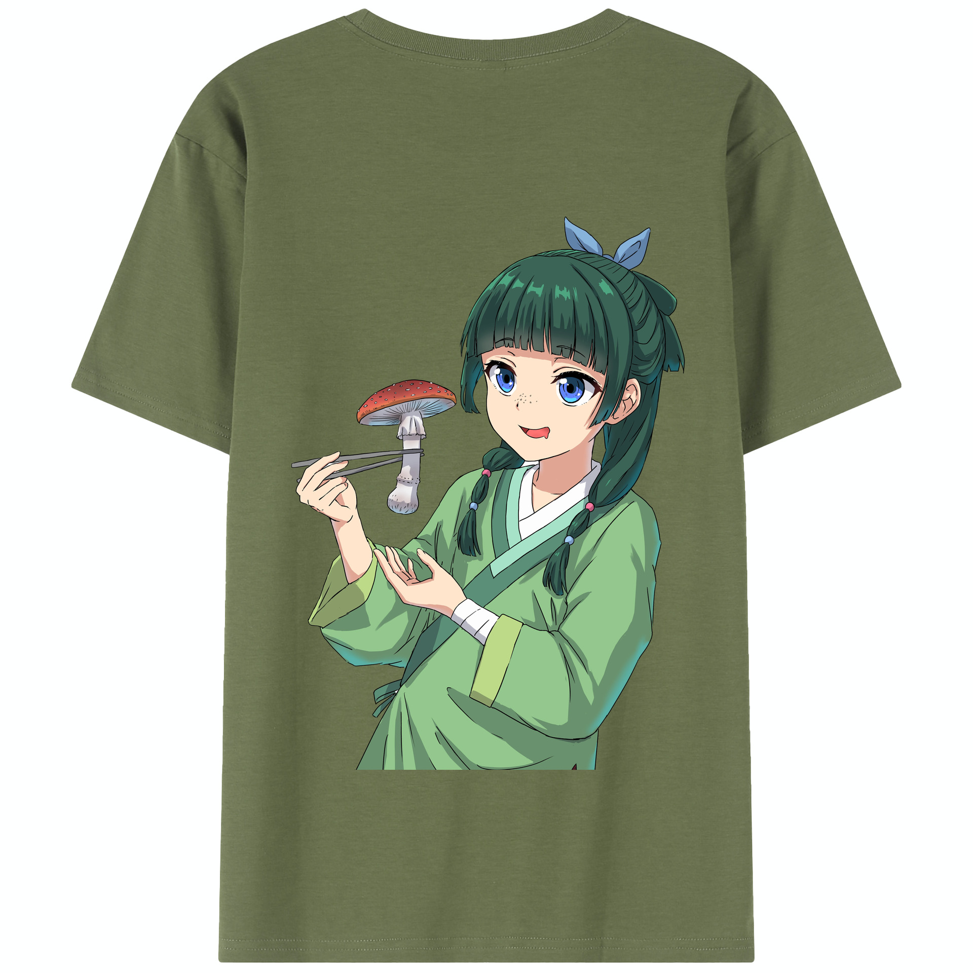 （画像用） 薬屋のひとりごと The Apothecary Diaries 綿100％半袖Tシャツ（背面プリント）
